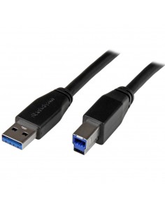 Cable usb tipo a a usb tipo b startech 10m - macho - macho - negro