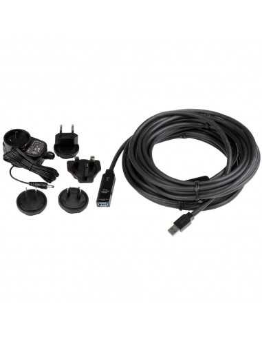 Cable usb tipo a startech 10m - macho - hembra - negro