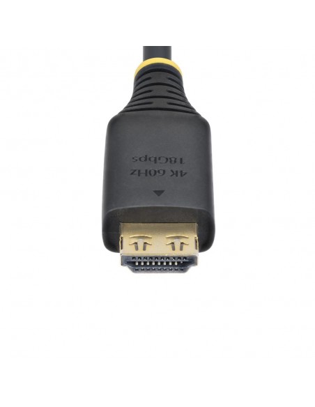 Cable hdmi 4k con agarre startech 1m - macho - macho - negro Cable hdmi 4k con agarre startech 1m - macho - macho - negro
