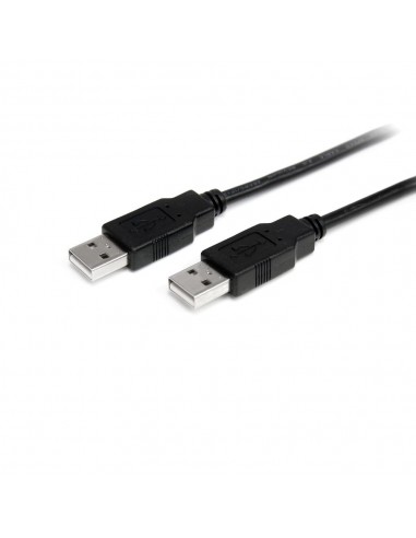 Cable usb tipo a startehc 1m - macho - macho - negro