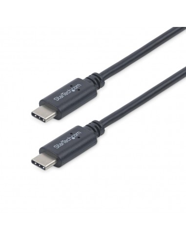 Cable usb tipo c startech 1m - macho - macho - negro