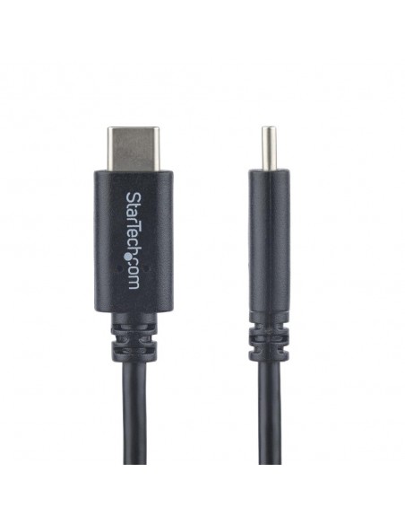Cable usb tipo c startech 1m - macho - macho - negro Cable usb tipo c startech 1m - macho - macho - negro