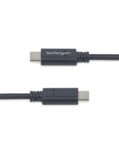 Cable usb tipo c startech 1m - macho - macho - negro