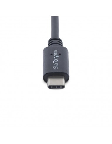 Cable usb tipo c startech 1m - macho - macho - negro