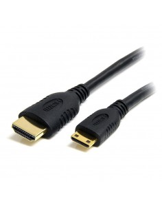 Cable mini hdmi a hdmi startech 1m - macho - macho - negro