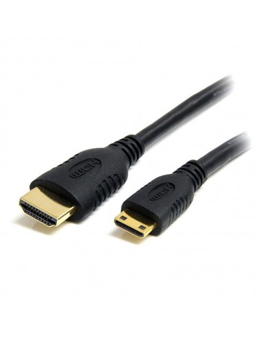 Cable mini hdmi a hdmi startech 1m - macho - macho - negro
