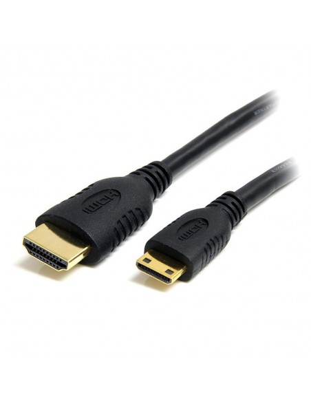 Cable mini hdmi a hdmi startech 1m - macho - macho - negro
