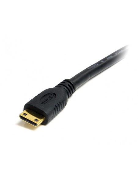 Cable mini hdmi a hdmi startech 1m - macho - macho - negro