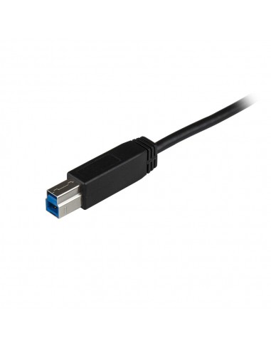 Cable usb tipo c a usb tipo b startech 1m - macho - macho - negro