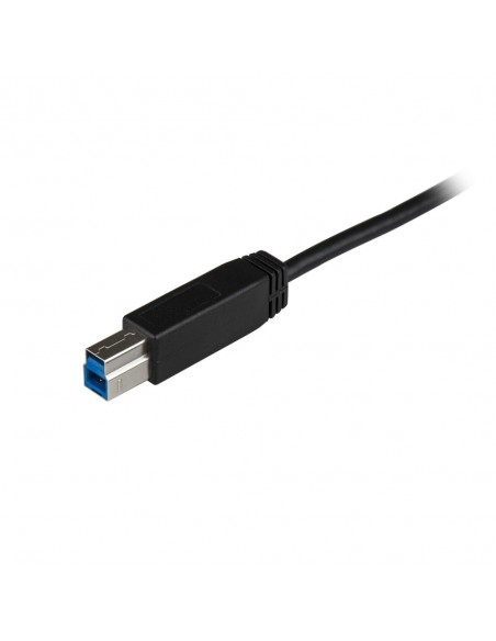 Cable usb tipo c a usb tipo b startech 1m - macho - macho - negro Cable usb tipo c a usb tipo b startech 1m - macho - macho - negro