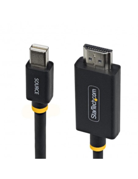 Cable mini dp a hdmi startech 1m - macho - macho - negro