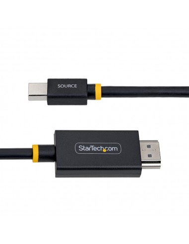 Cable mini dp a hdmi startech 1m - macho - macho - negro