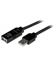 Cable usb tipo a startech 20m - macho - hembra - negro