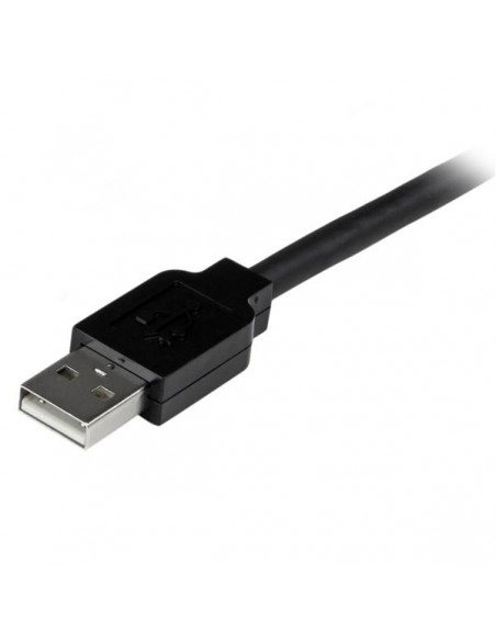 Cable usb tipo a startech 20m - macho - hembra - negro