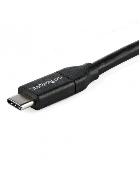 Cable usb tipo c startech 1m - macho - macho - negro Cable usb tipo c startech 1m - macho - macho - negro