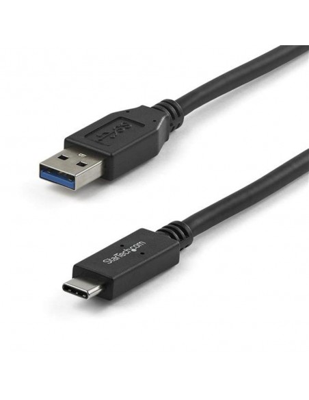 Cable usb tipo c a usb tipo a startech 1m - macho - macho - negro