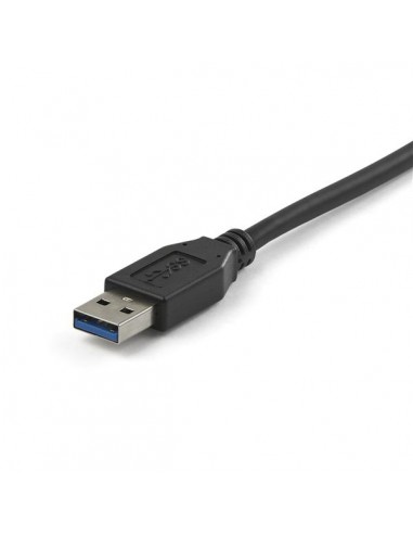 Cable usb tipo c a usb tipo a startech 1m - macho - macho - negro