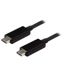 Cable usb tipo c startech 1m - macho - macho - negro