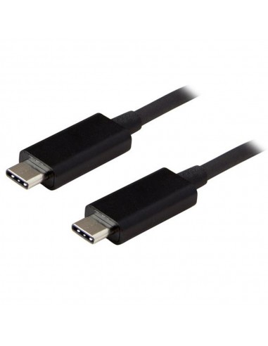 Cable usb tipo c startech 1m - macho - macho - negro