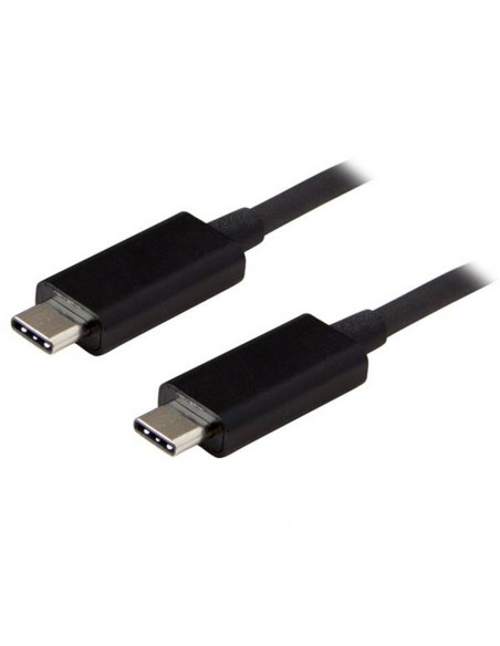 Cable usb tipo c startech 1m - macho - macho - negro