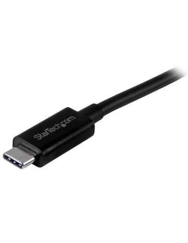 Cable usb tipo c startech 1m - macho - macho - negro