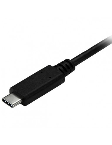 Cable usb tipo c a usb tipo a startech 1m - macho - macho - negro