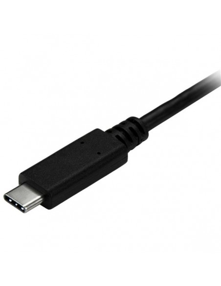 Cable usb tipo c a usb tipo a startech 1m - macho - macho - negro