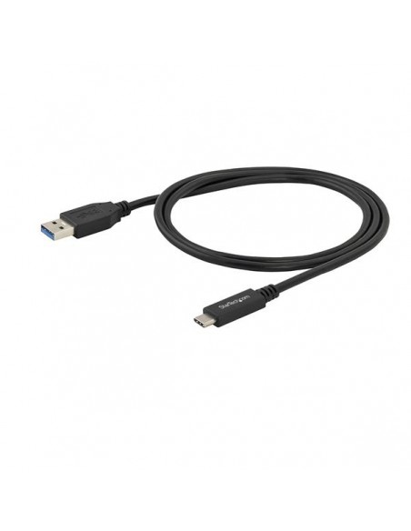 Cable usb tipo c a usb tipo a startech 1m - macho - macho - negro