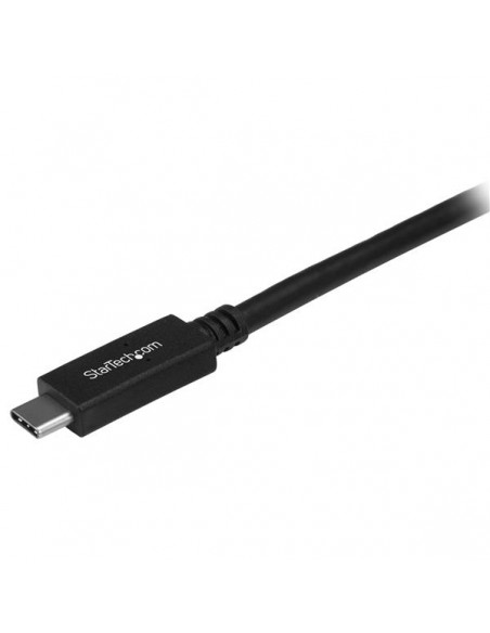 Cable usb tipo c startech 1m - macho - macho - negro Cable usb tipo c startech 1m - macho - macho - negro