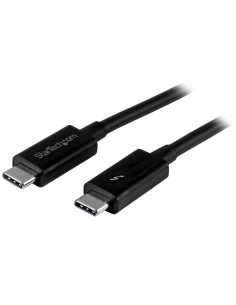 Cable usb tipo c startech 1m - macho - macho - negro