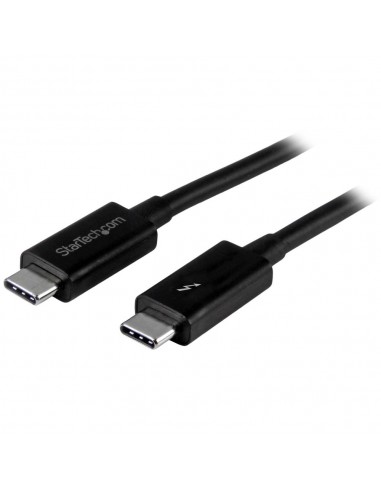 Cable usb tipo c startech 1m - macho - macho - negro