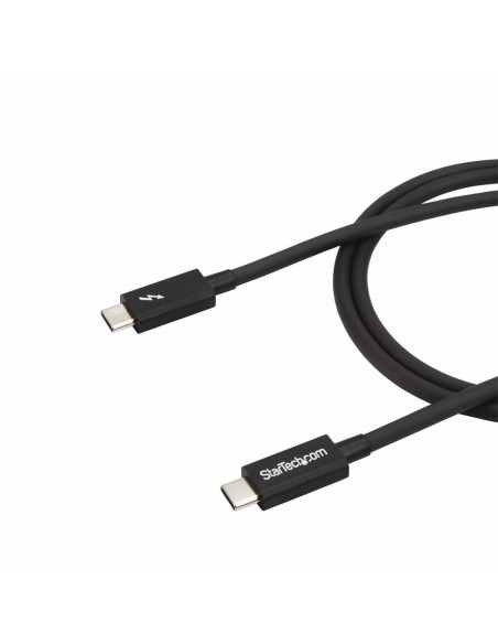 Cable usb tipo c startech 1m - macho - macho - negro Cable usb tipo c startech 1m - macho - macho - negro