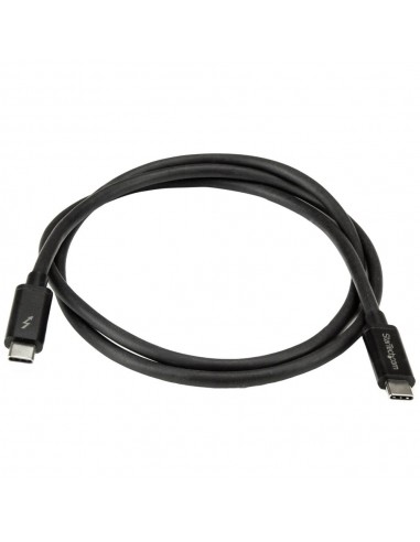 Cable usb tipo c startech 1m - macho - macho - negro