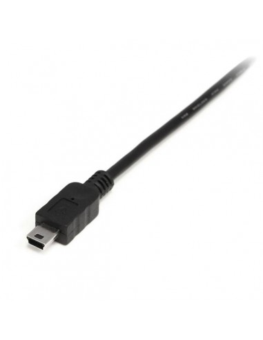 Cable usb tipo a a mini usb tipo b startech 1m - macho - macho - negro