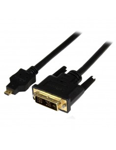 Cable micro hdmi a dvi - d startech 1m - macho - macho - negro
