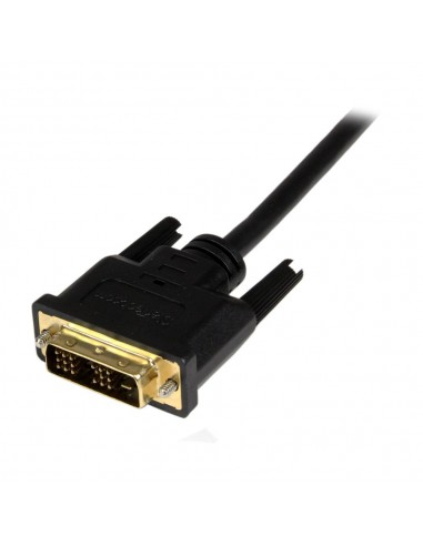 Cable micro hdmi a dvi - d startech 1m - macho - macho - negro