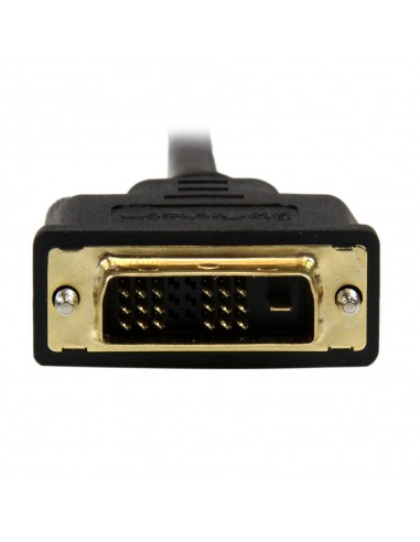 Cable micro hdmi a dvi - d startech 1m - macho - macho - negro