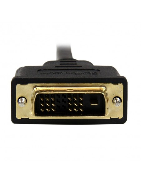 Cable micro hdmi a dvi - d startech 1m - macho - macho - negro