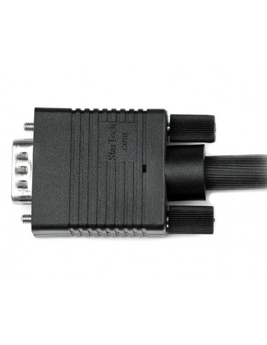 Cable vga startech 1m - macho - macho - negro