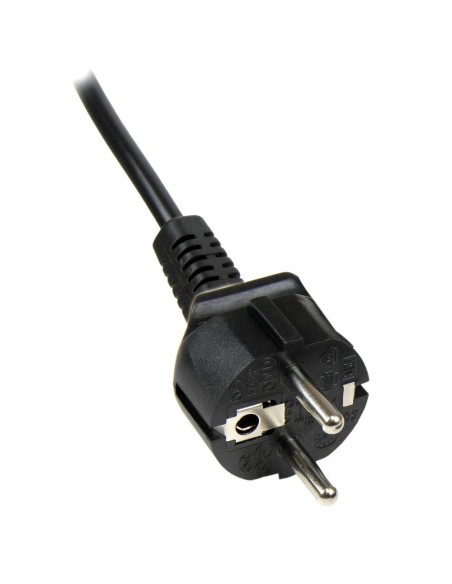 Cable schuko a c5 startech 1m - macho - hembra - negro Cable schuko a c5 startech 1m - macho - hembra - negro