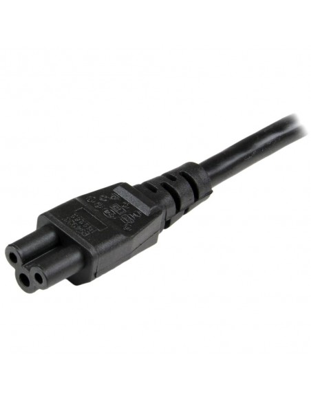 Cable schuko a c5 startech 1m - macho - hembra - negro Cable schuko a c5 startech 1m - macho - hembra - negro