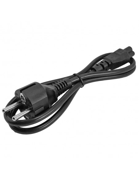 Cable schuko a c5 startech 1m - macho - hembra - negro Cable schuko a c5 startech 1m - macho - hembra - negro