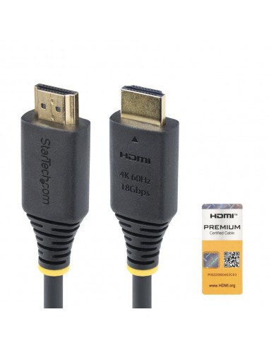 Cable hdmi 4k startech 2m - macho - macho - negro