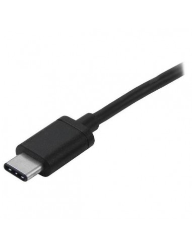 Cable usb tipo c startech 2m - macho - macho - negro