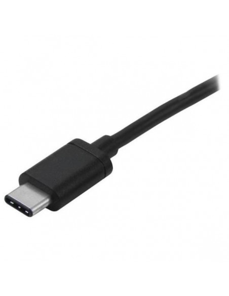 Cable usb tipo c startech 2m - macho - macho - negro Cable usb tipo c startech 2m - macho - macho - negro