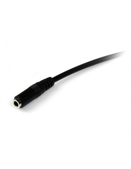 Cable jack 3.5mm startech 2m - macho - hembra - negro Cable jack 3.5mm startech 2m - macho - hembra - negro