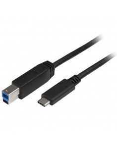 Cable usb tipo c a usb tipo b startech 2m - macho - macho - negro