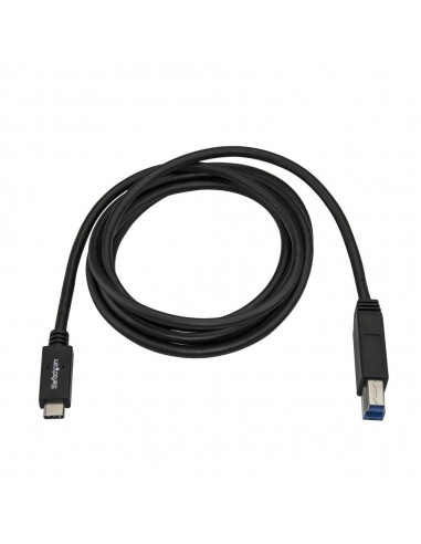 Cable usb tipo c a usb tipo b startech 2m - macho - macho - negro
