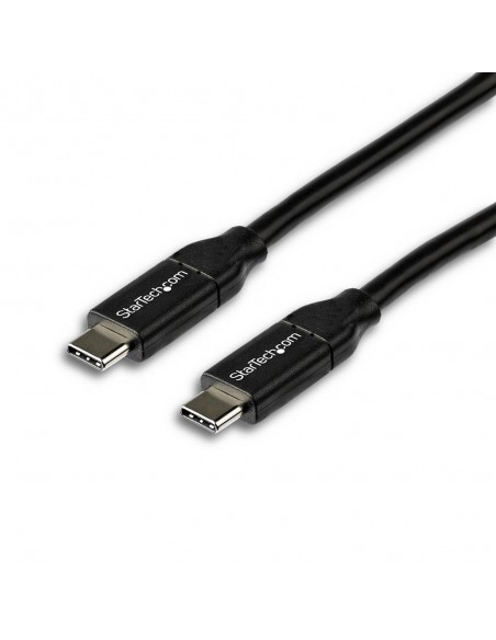 Cable usb tipo c startech 2m - macho - macho - negro