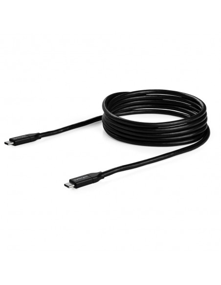 Cable usb tipo c startech 2m - macho - macho - negro Cable usb tipo c startech 2m - macho - macho - negro